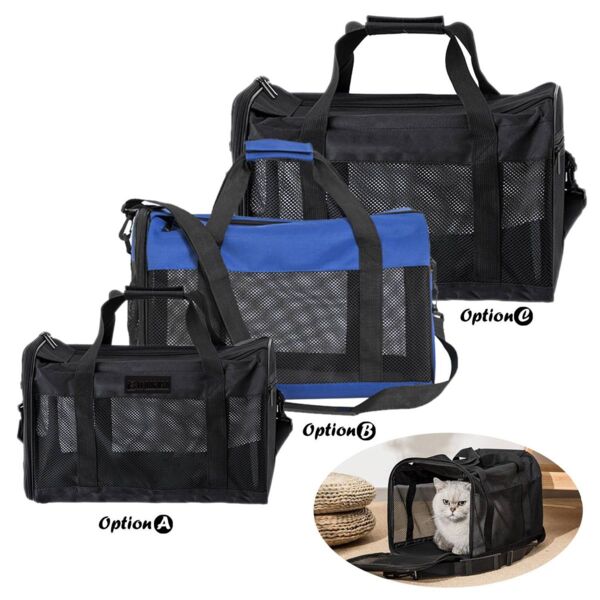 Cat Dog Pet Carrier For Small Medium Puppies Thumbnail