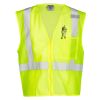 Unisex Single Pocket Zipper Mesh Vest Thumbnail